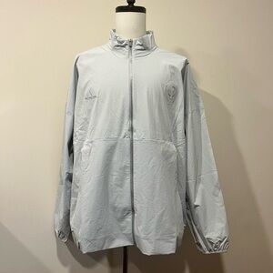 NWT adidas Patrick Mahomes Too Cold ZNE Woven Track Jacket Men's 2XL Gray